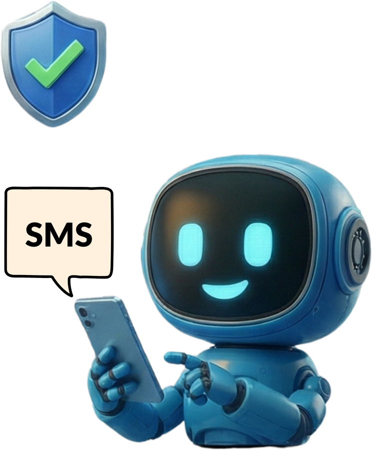 A2P verification guarantee: every deployment ships with brand and campaign registration handled.